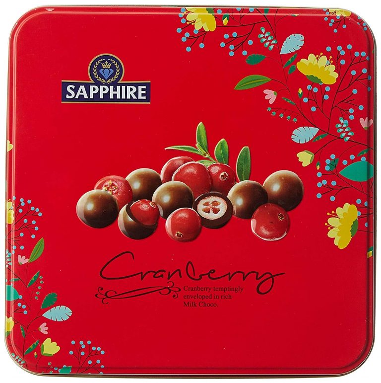 Sapphire Chocolates Cranberry (Chocolate Coated), Harish Food Zone