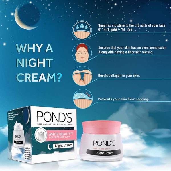 POND'S White Beauty Night Cream - Image 2